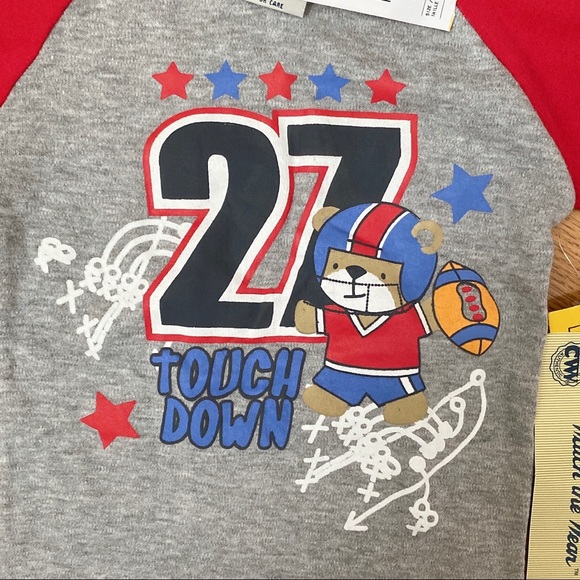 Carter’s children toddler boy graphic long sleeve size 4T - Picture 3 of 4